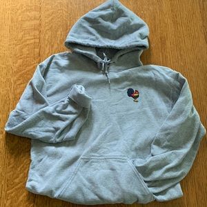 Artist union mens small gray sweatshirt hooded